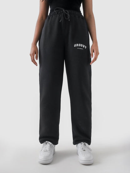 Black Essential Trouser (Summer) - GROOVY