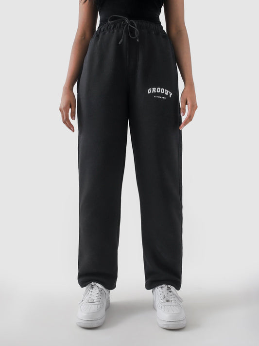Black Essential Trouser (Summer) - GROOVY