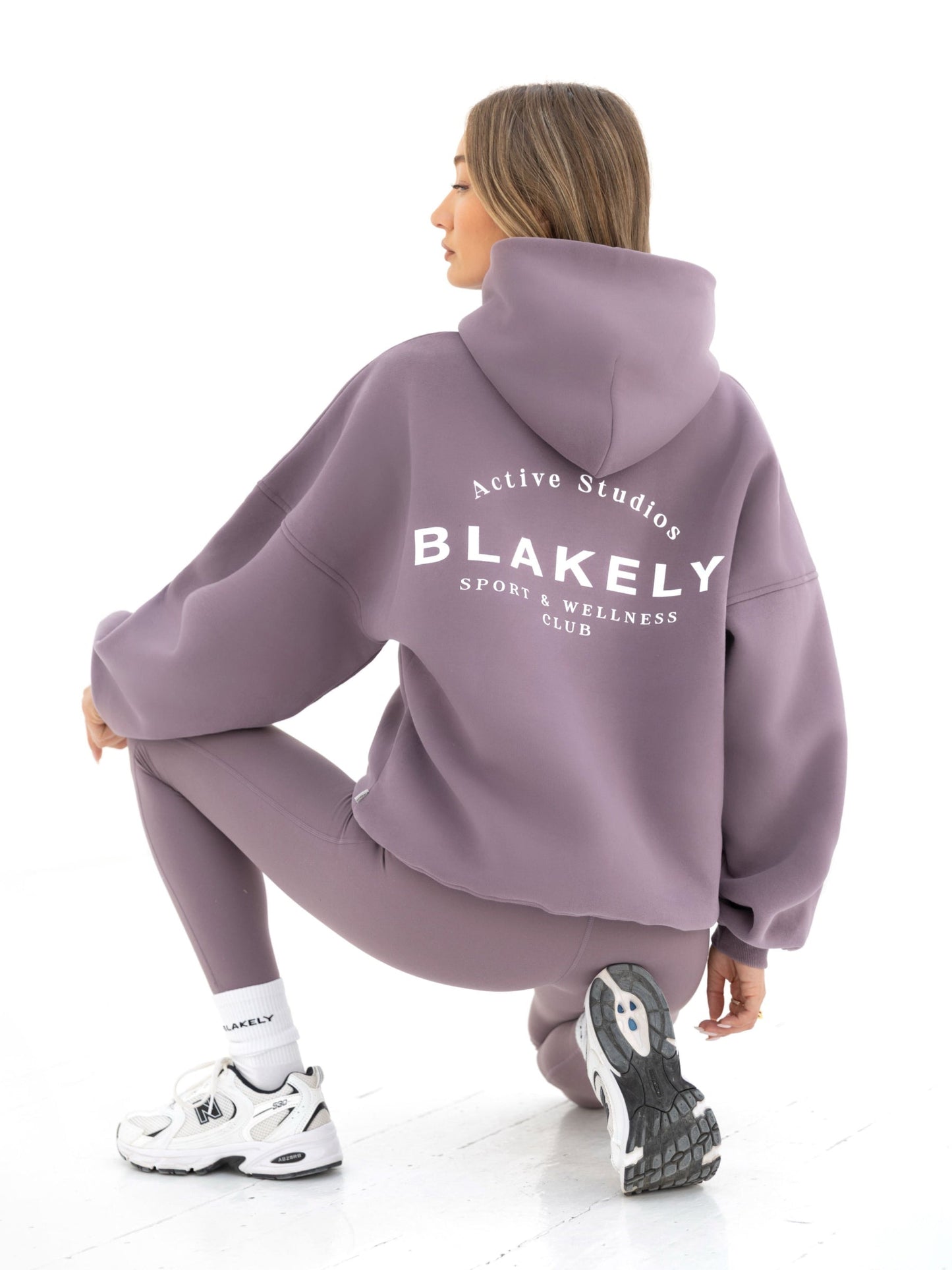 Active Studios Oversized Hoodie - Grape