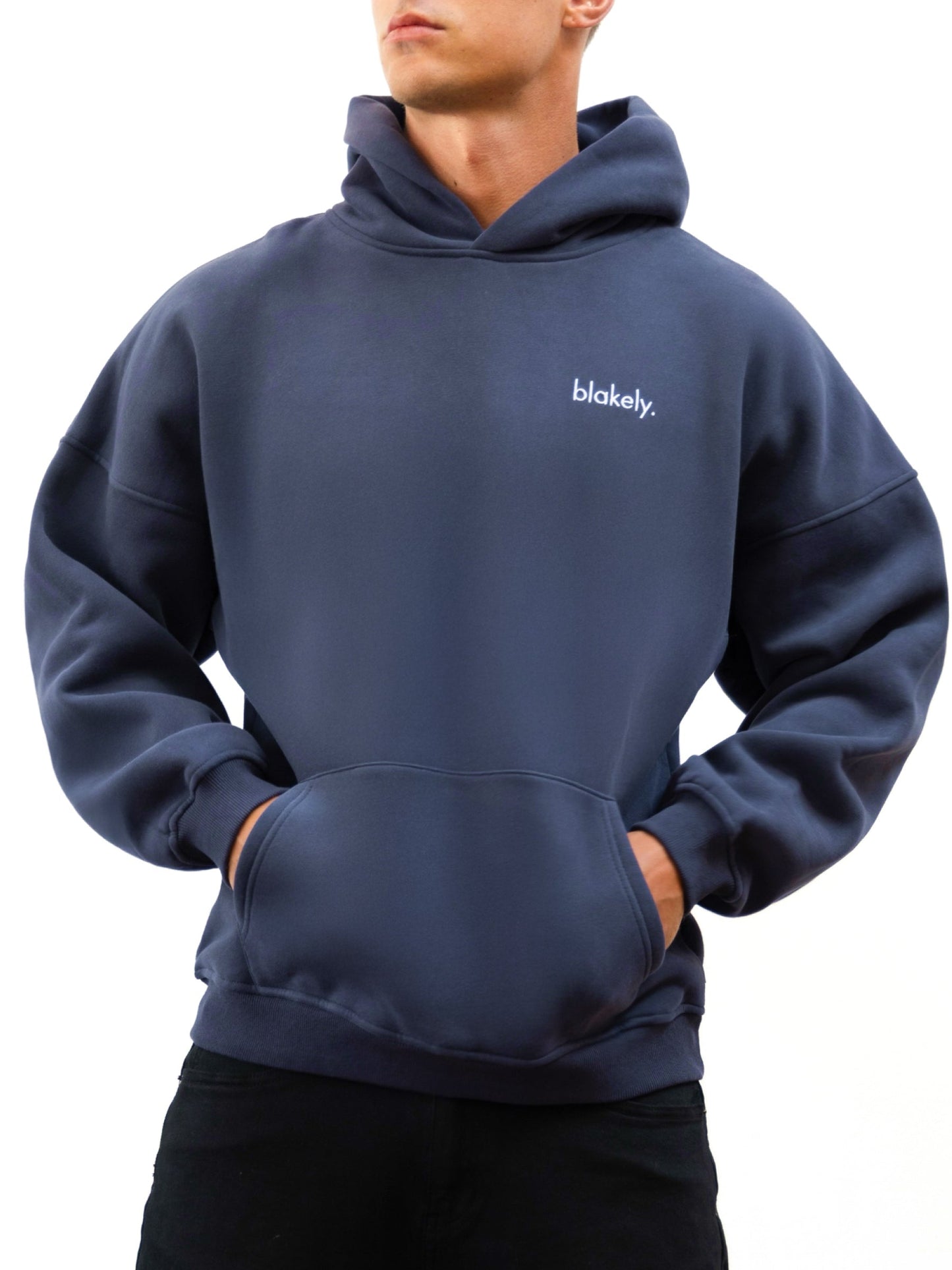 Sami Relaxed Hoodie - True Navy