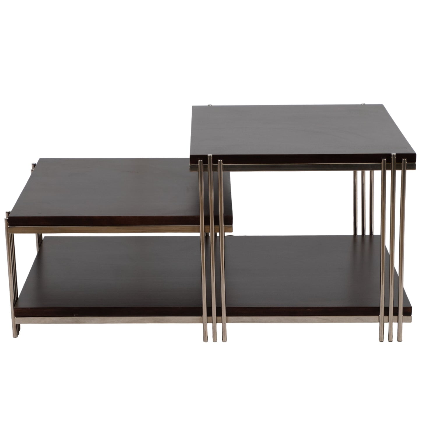 3-Tier Coffee Table, Black